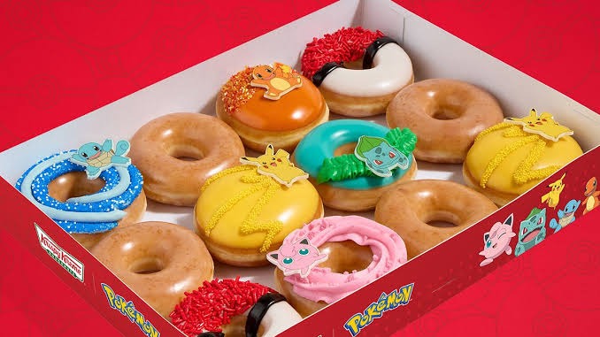 Krispy Kreme Hadirkan Koleksi Donat Pokémon dalam Waktu Terbatas