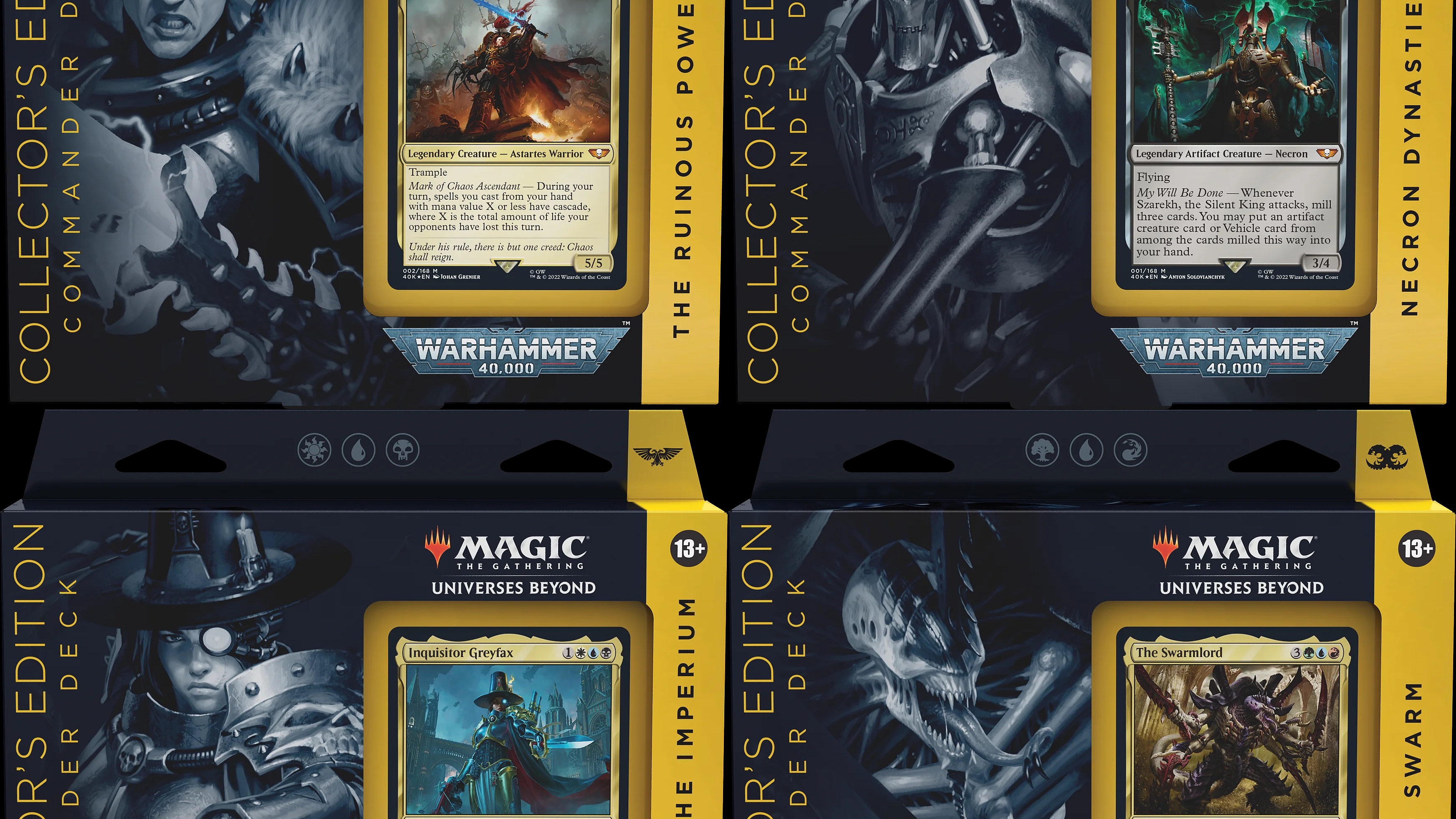 Empat Commander Deck Warhammer 40K Cetak Ulang, Pasokan Segera Tiba di Distributor